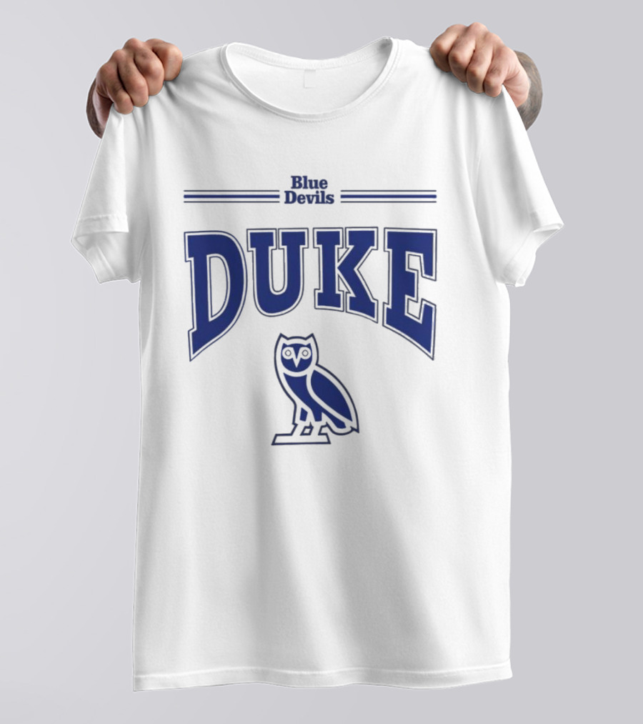 Jayson Tatum Ovo Duke Blue Devils Owl T-Shirt