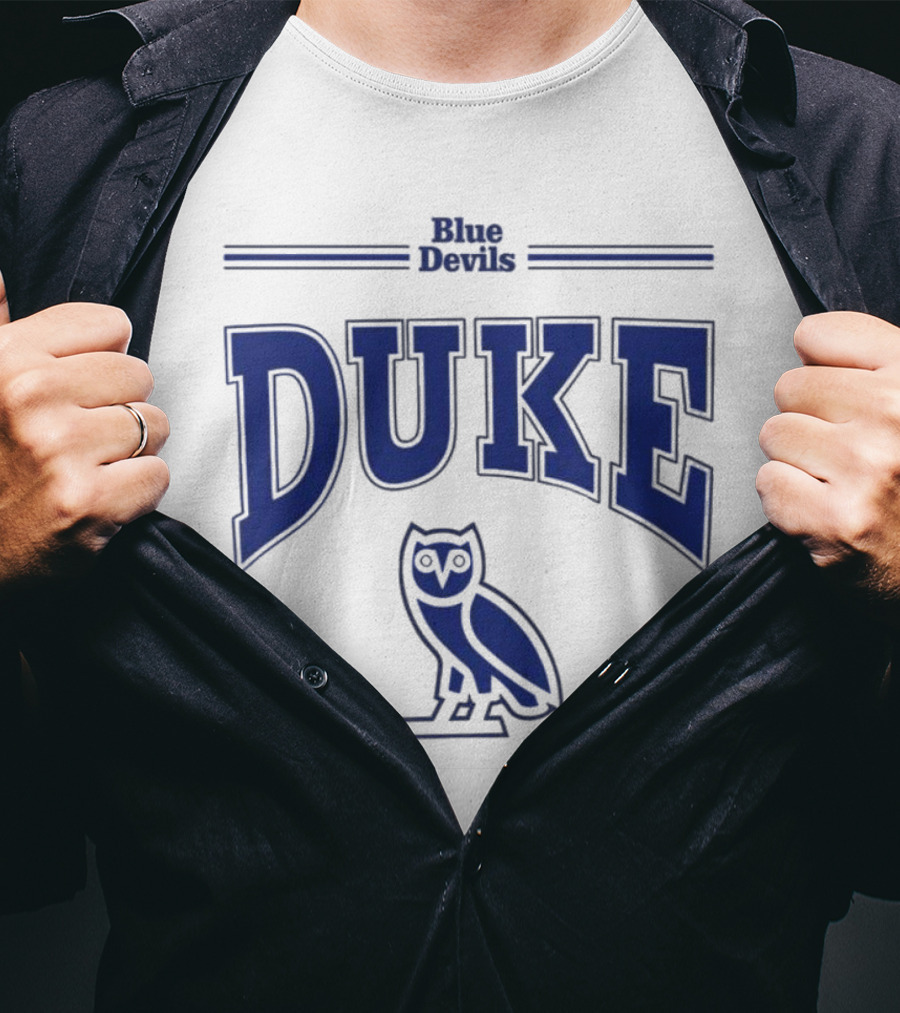 Jayson Tatum Ovo Duke Blue Devils Owl T-Shirt
