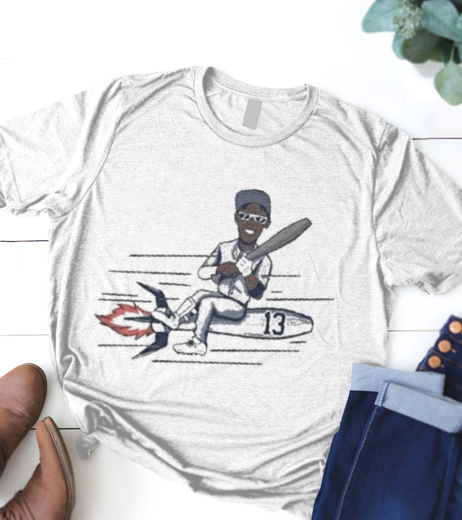 Jazz Chisholm Jr Torpedo Bats New York Yankees #13 T-Shirt