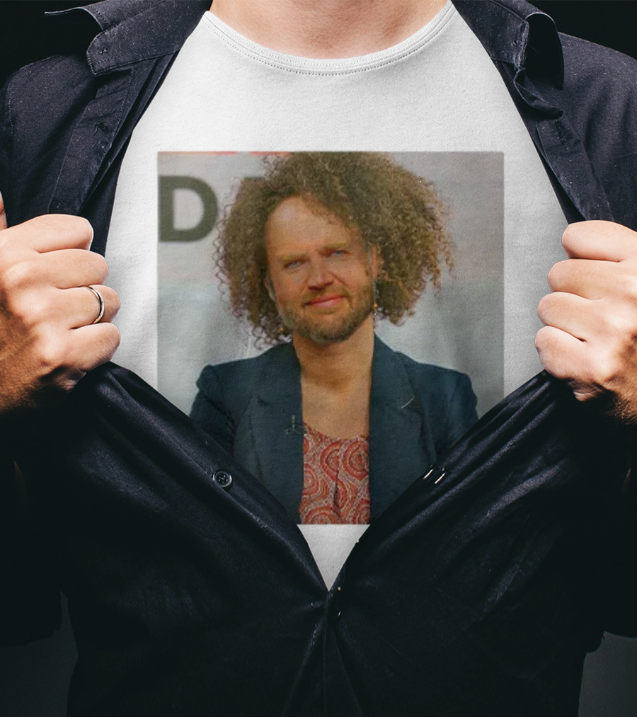 JD Dolezal JD Vance Meme Face Swap Comedy T-Shirt