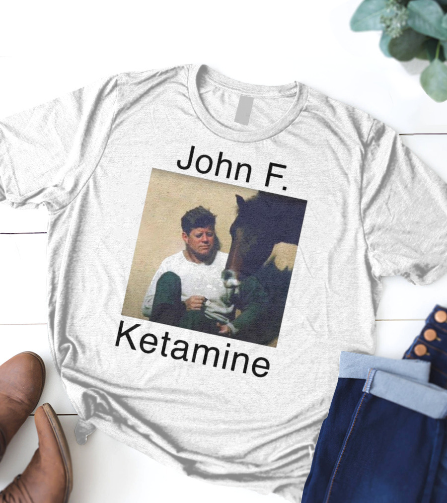 John F. Ketamine Horseman Interaction T-Shirt