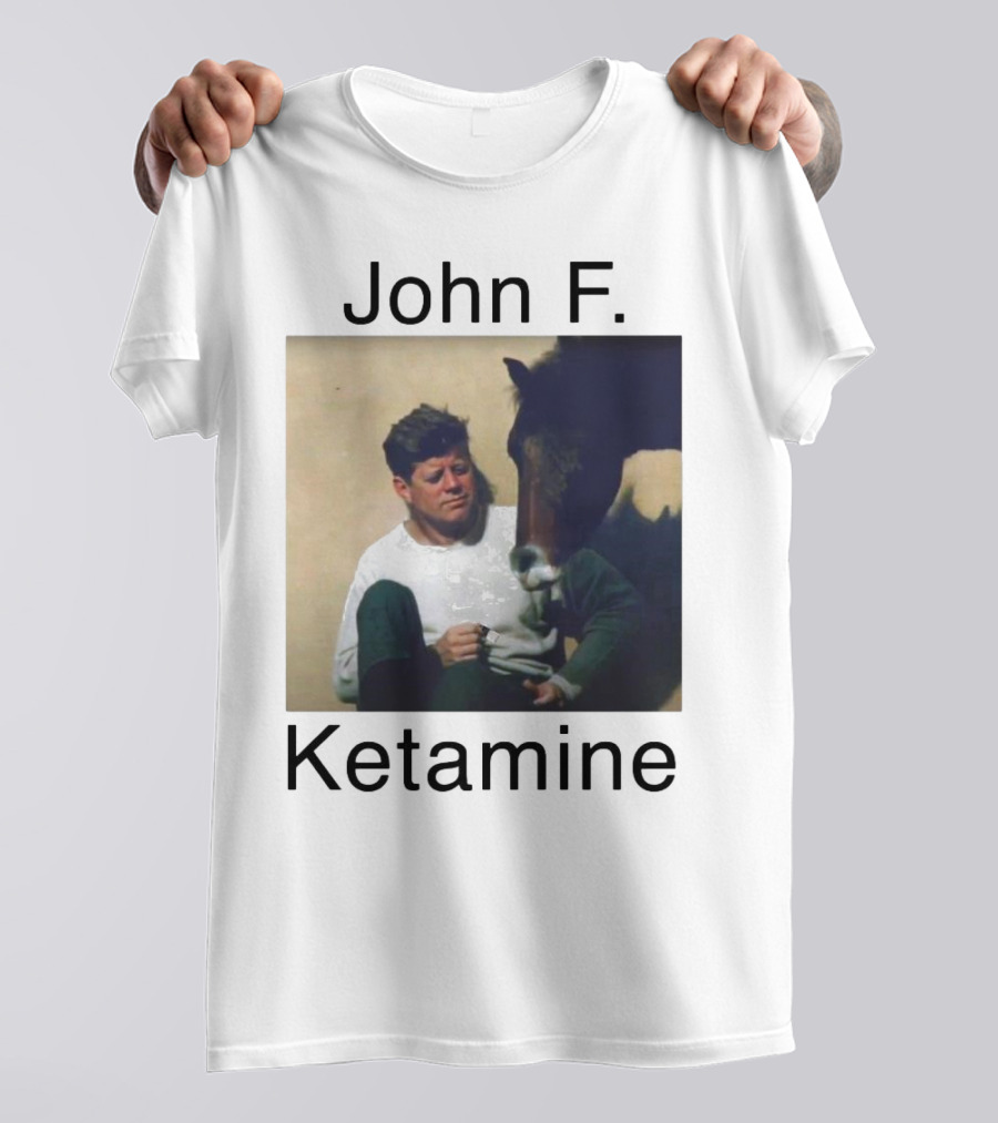 John F. Ketamine Horseman Interaction T-Shirt