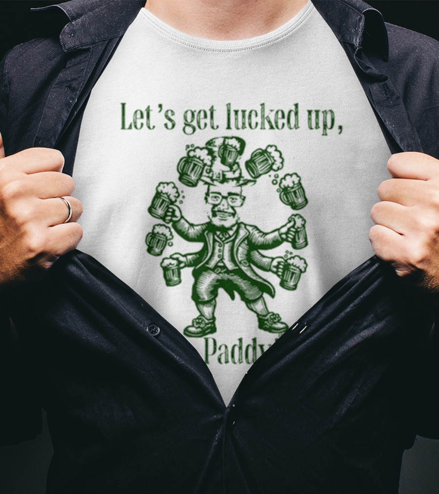 Joshua Block World Of Let’s Get Lucked Up St. Paddy’s Day T-Shirt