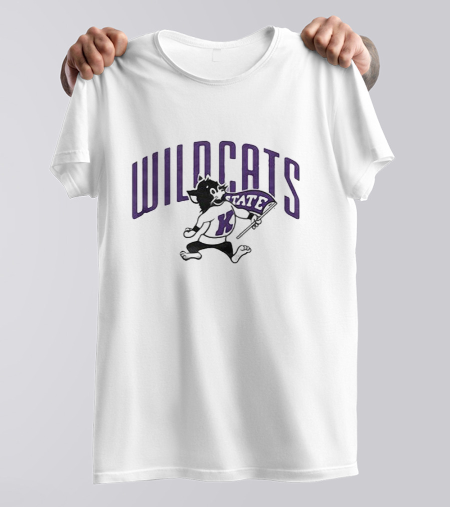 K-State Wildcats Purple Arch K T-Shirt