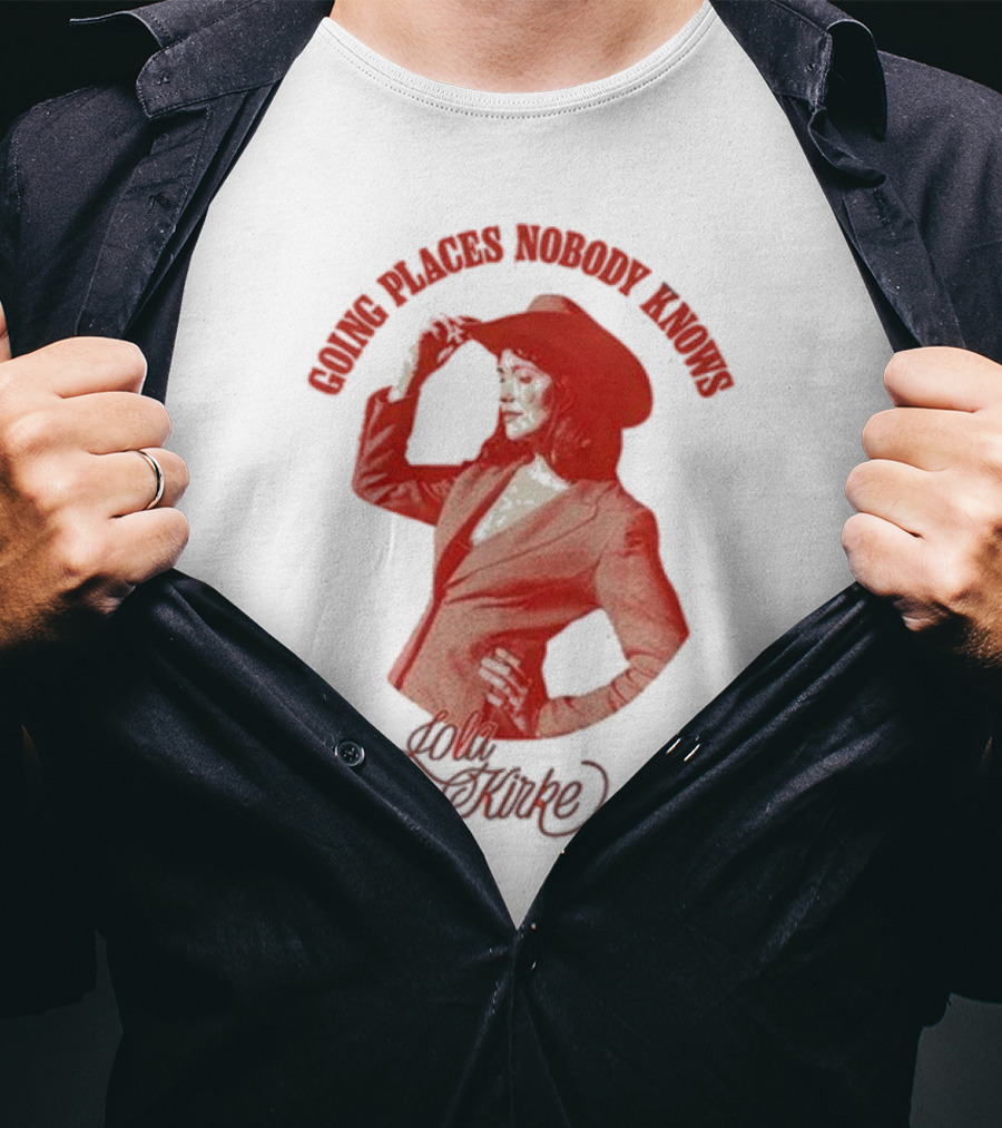 Going Places Nobody Knows Lola Kirke Trailblazer T-Shirt