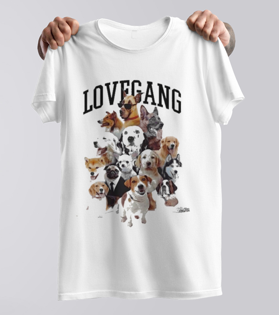 Lovegang Celebrities Dogs T-Shirt