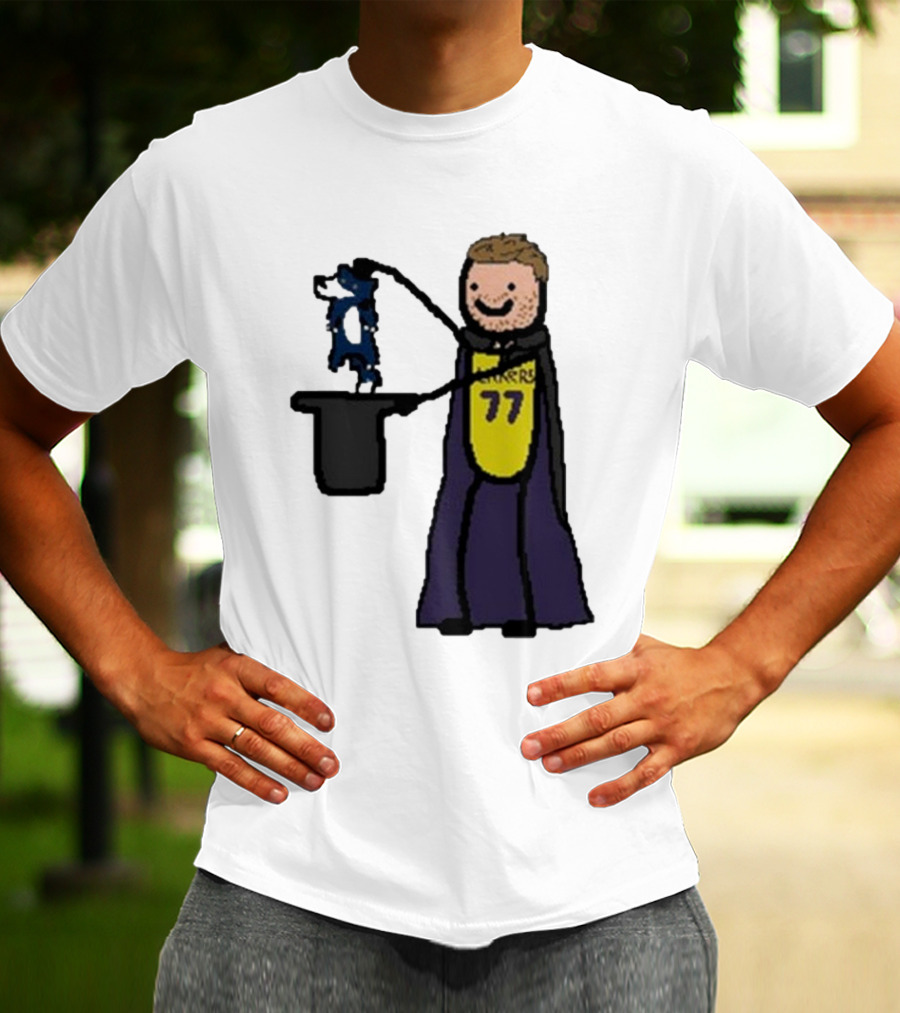 Luka Doncic 77 Lakers Magic Cartoon T-Shirt