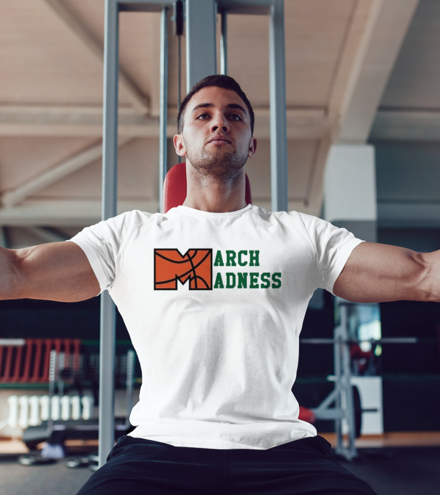 March Madness Basketball M Arch Adness T-Shirt