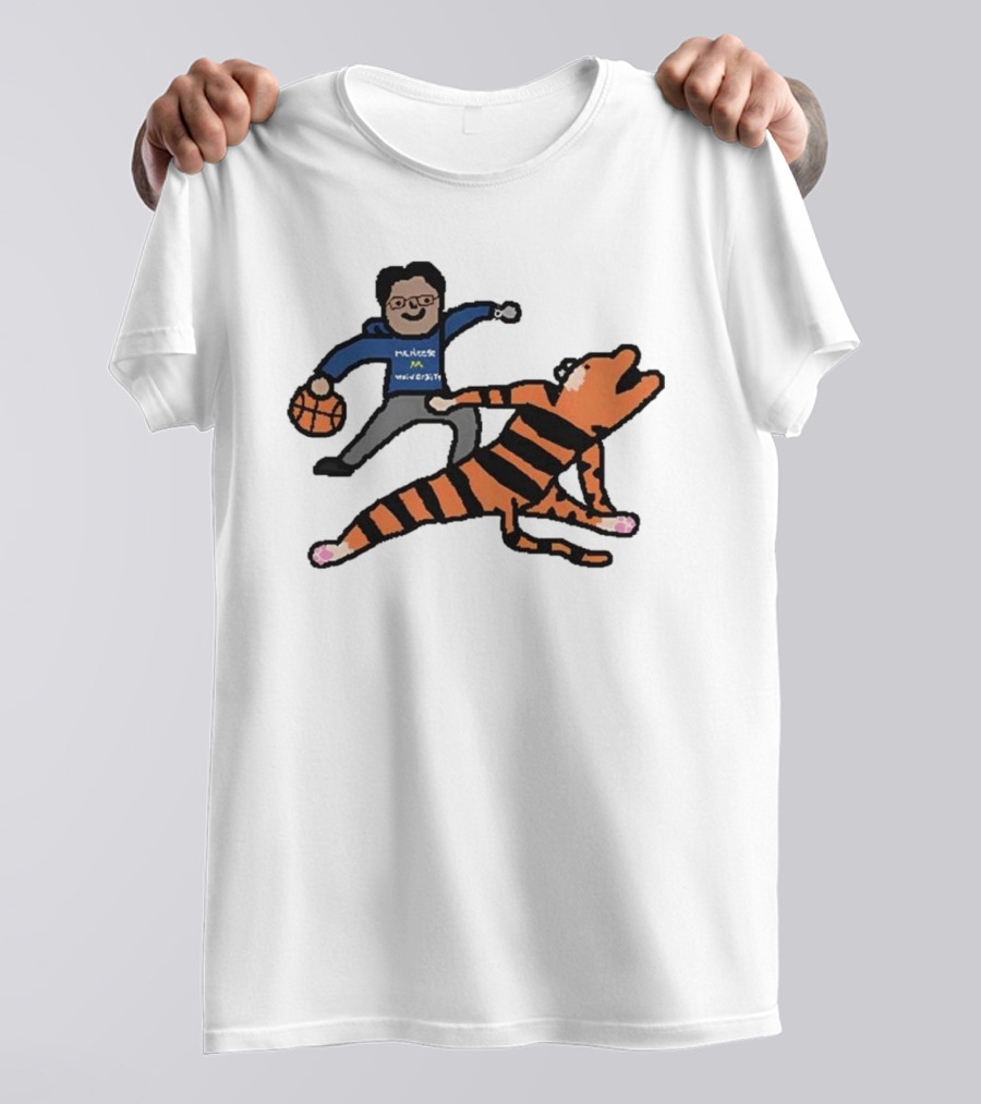 Basketball Battle McNeese Defeats Clemson Tigers T-Shirt