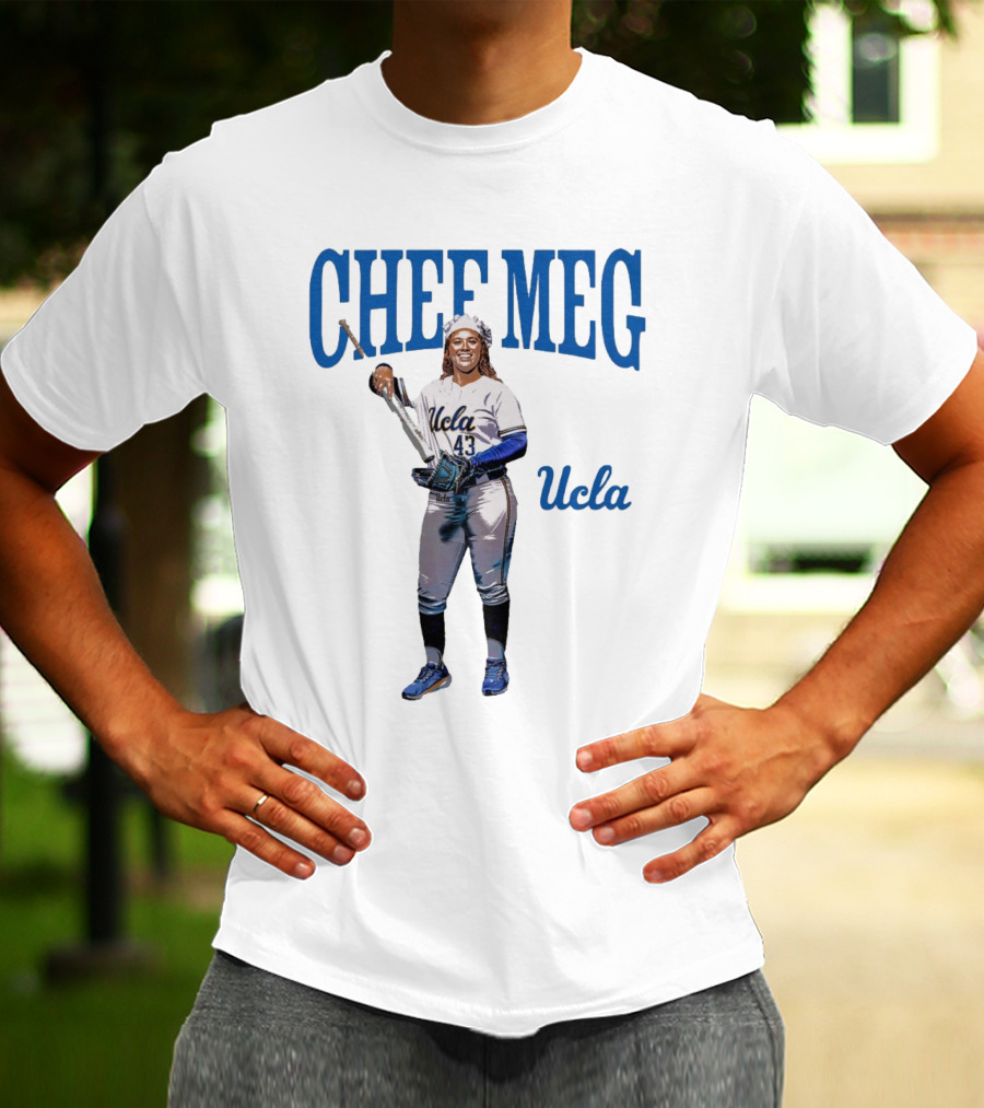 Chef Meg UCLA Bruins Baseball Megan Grant NCAA 2025 T-Shirt