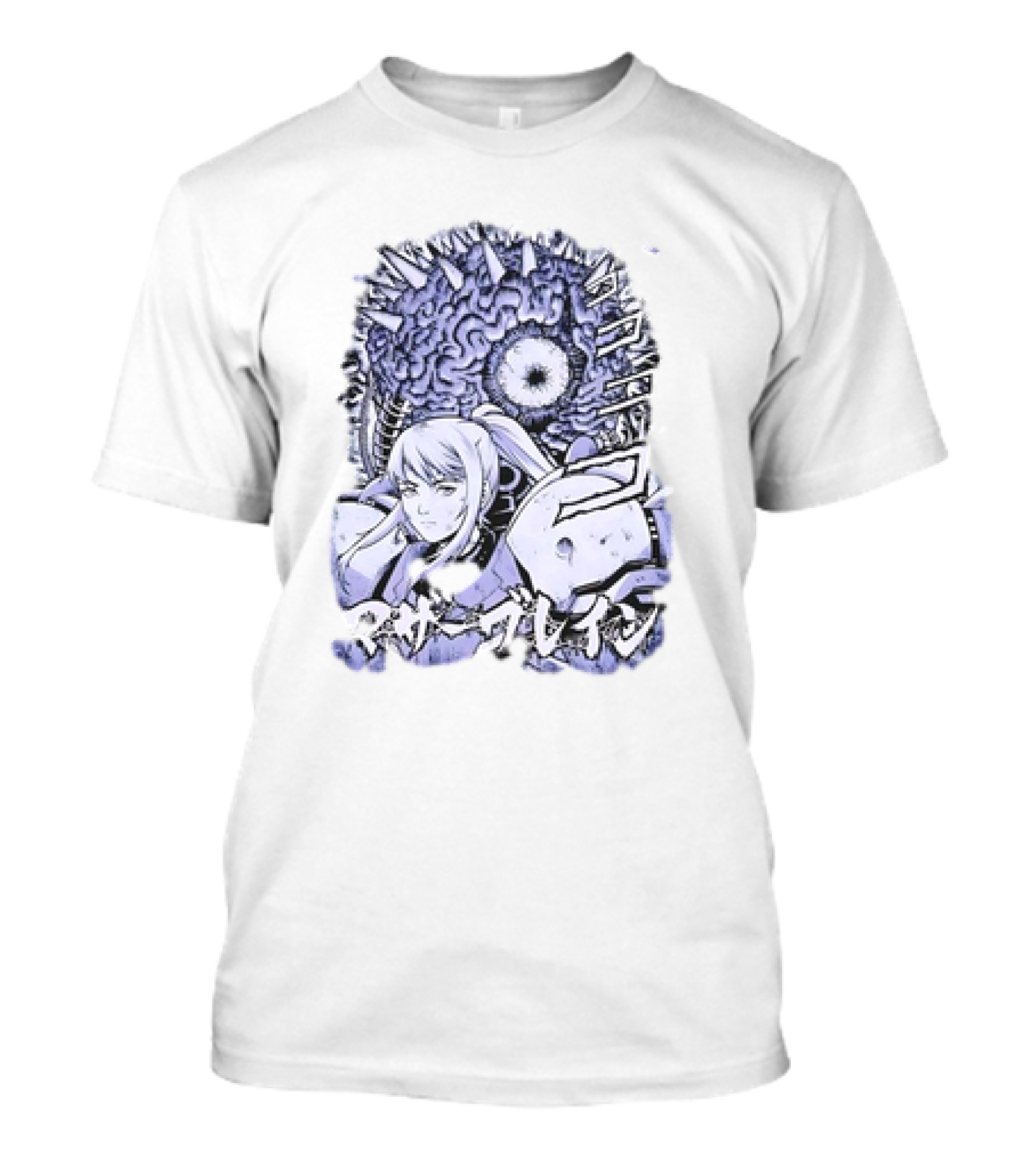 Metroid Mother Brain Samus Manga Style T-Shirt