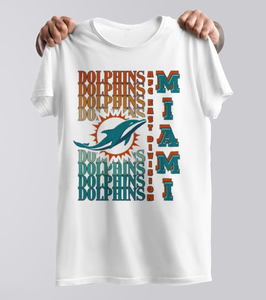 MIAMI Dolphins AFC East Division T-Shirt