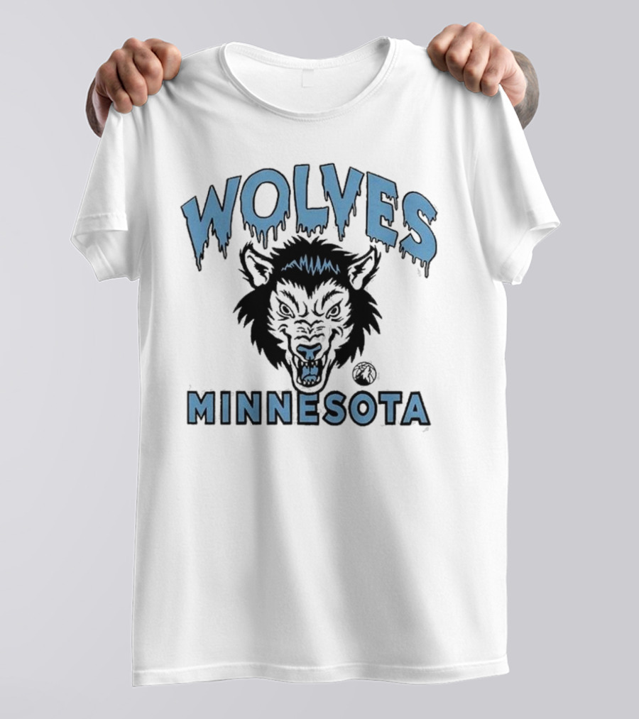 Minnesota Wolves Mascot Tri-Blend T-Shirt