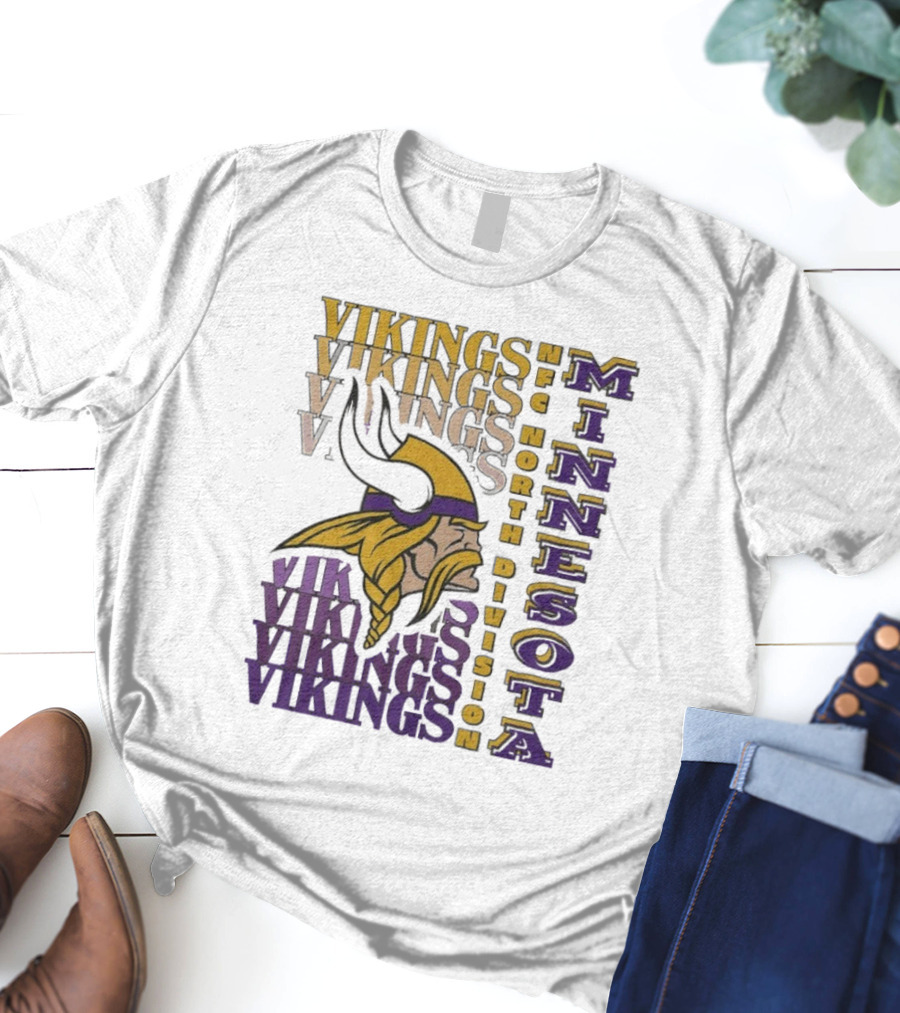 Minnesota Vikings NFC North Division Vikings Minnesota T-Shirt