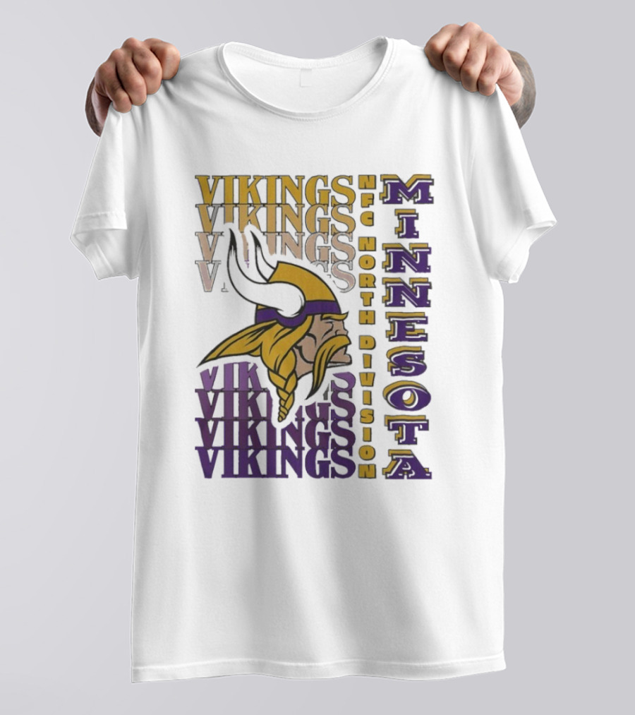 Minnesota Vikings NFC North Division Vikings Minnesota T-Shirt