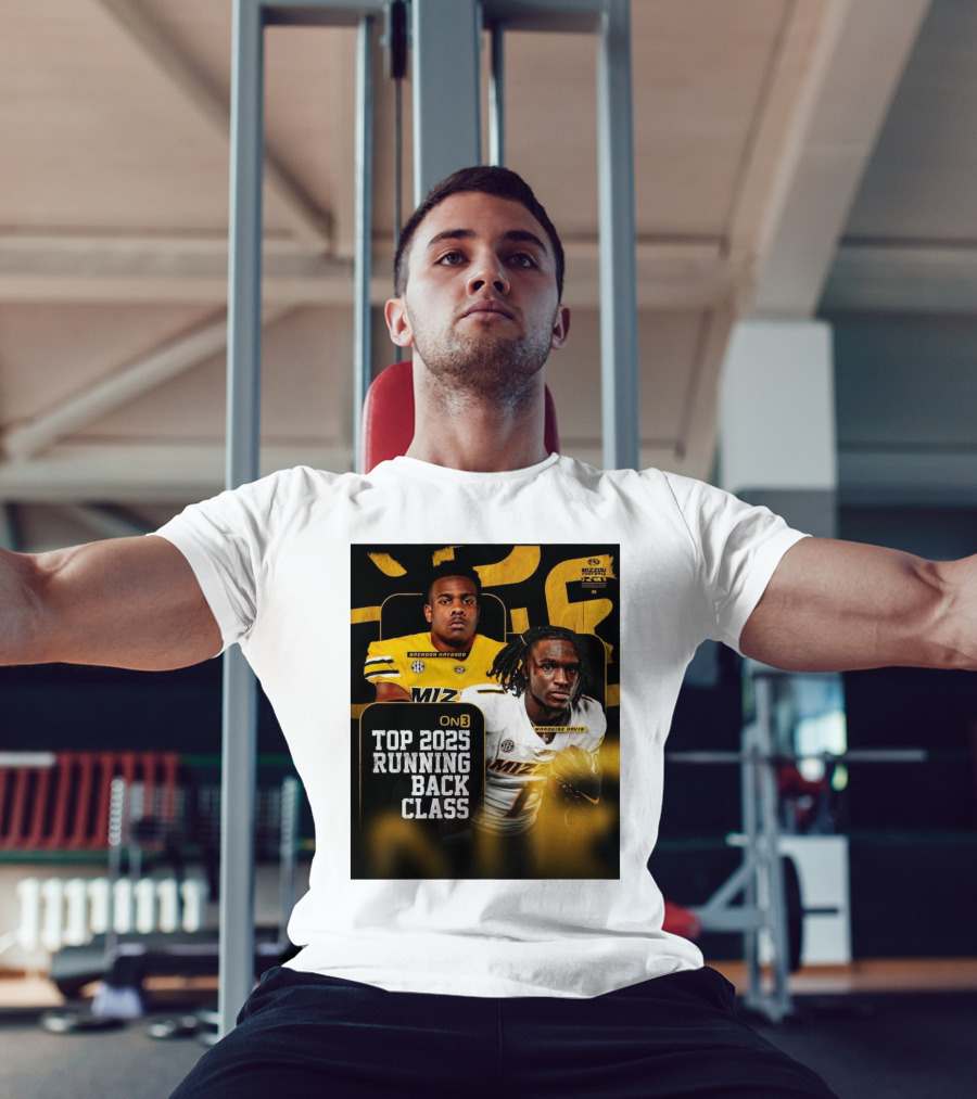 Missouri Football Top 2025 Running Back Class Brendon Haygood Marquise Davis SEC Mizzou T-Shirt