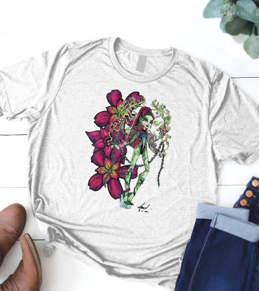 Monster High Venus McFlytrap Lily Blossom Vines Fashion Style T-Shirt