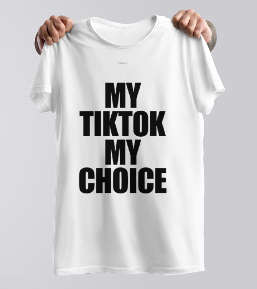 My TikTok My Choice Retro Cassette Tape T-Shirt