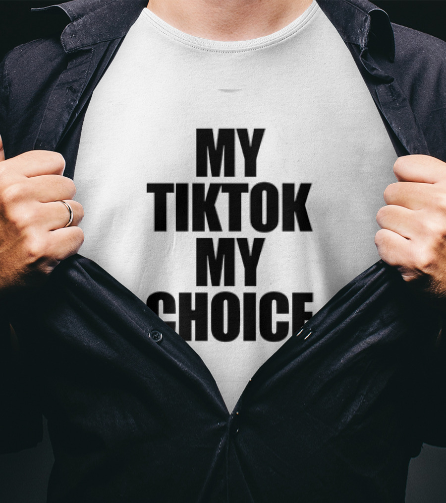 My TikTok My Choice Retro Cassette Tape T-Shirt