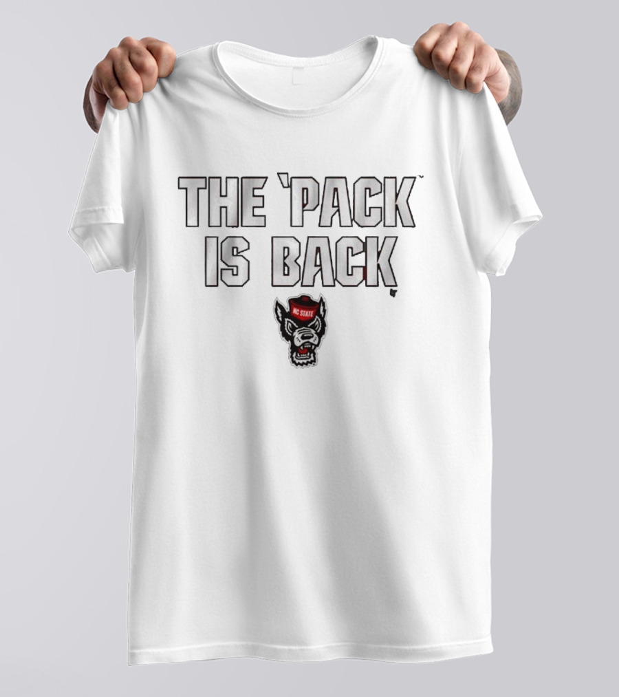 NC State Wolfpack The Pack Is Back T-Shirt