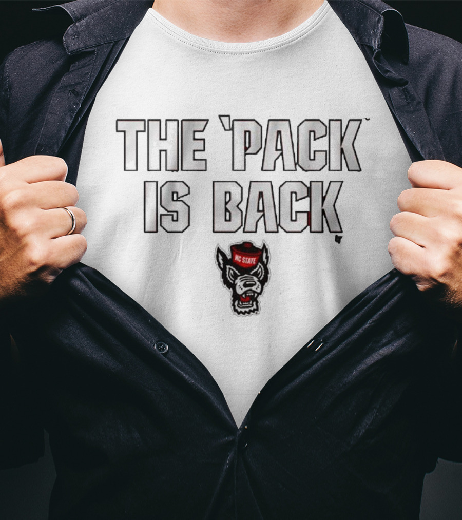 NC State Wolfpack The Pack Is Back T-Shirt