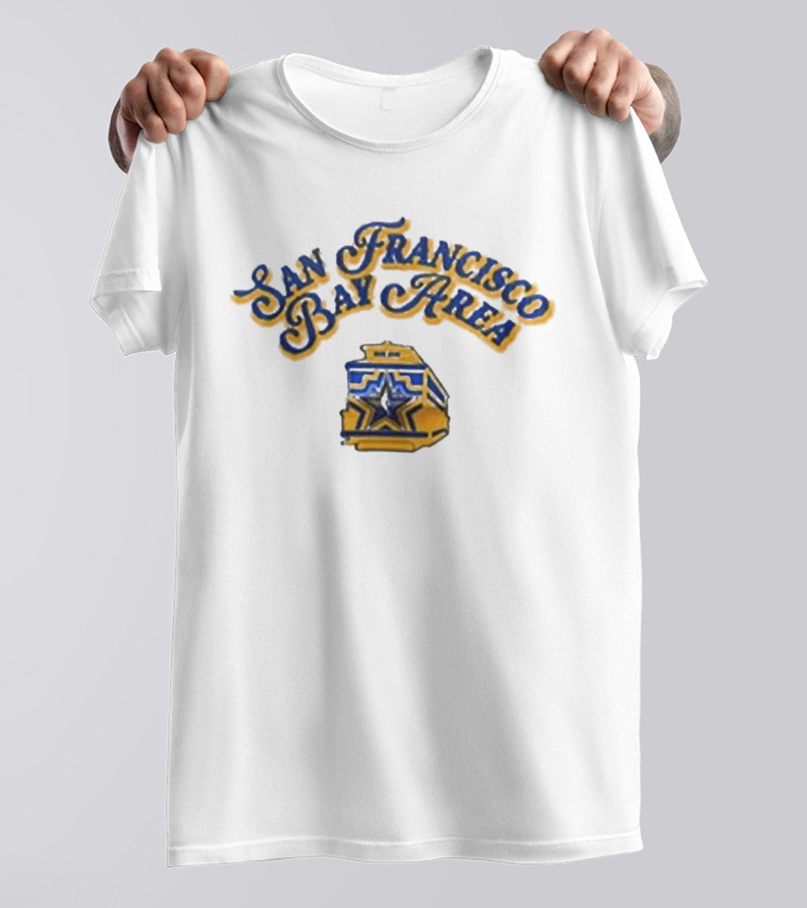 San Francisco Bay Area Star Emblem NBA All Stars 2025 T-Shirt