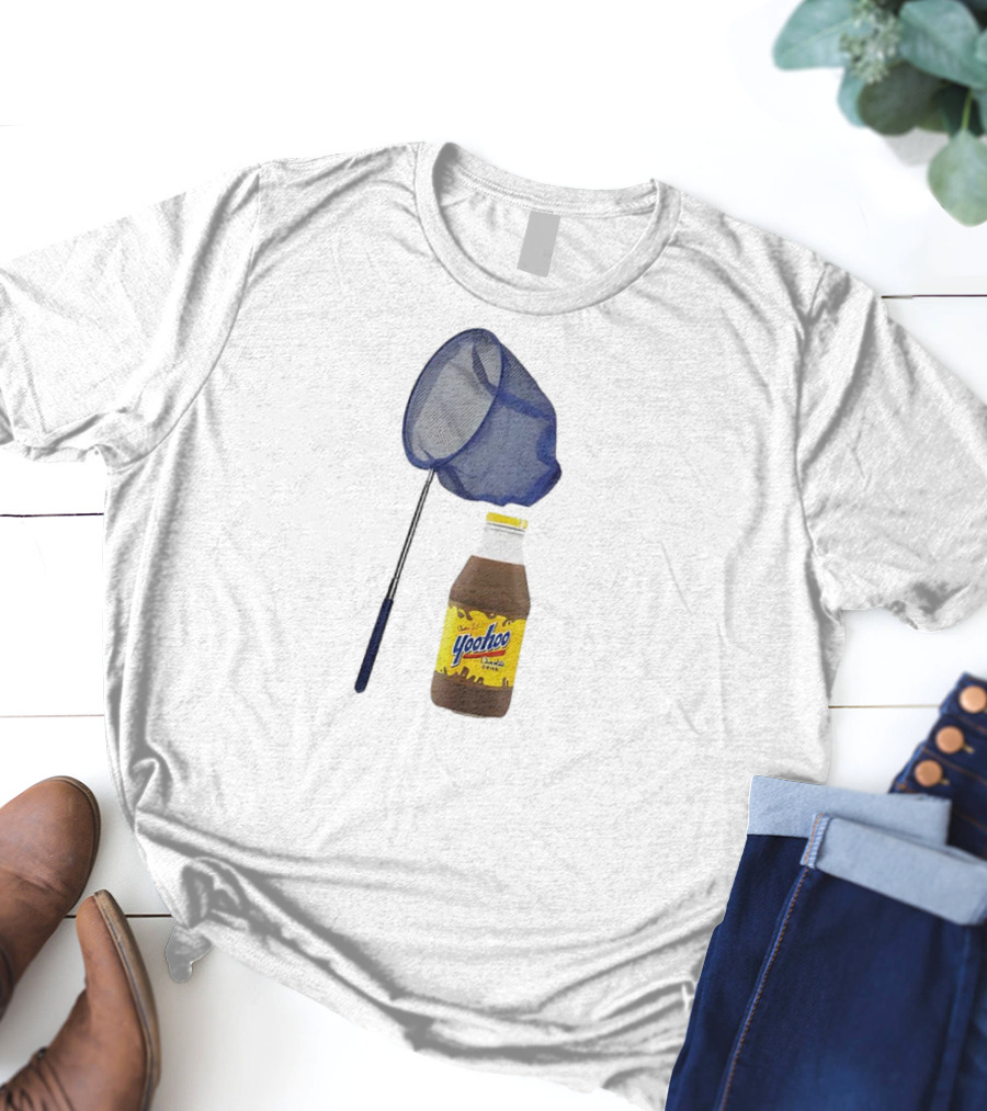 Yoohoo Chocolate Drink And Net Pool Catching Fun T-Shirt