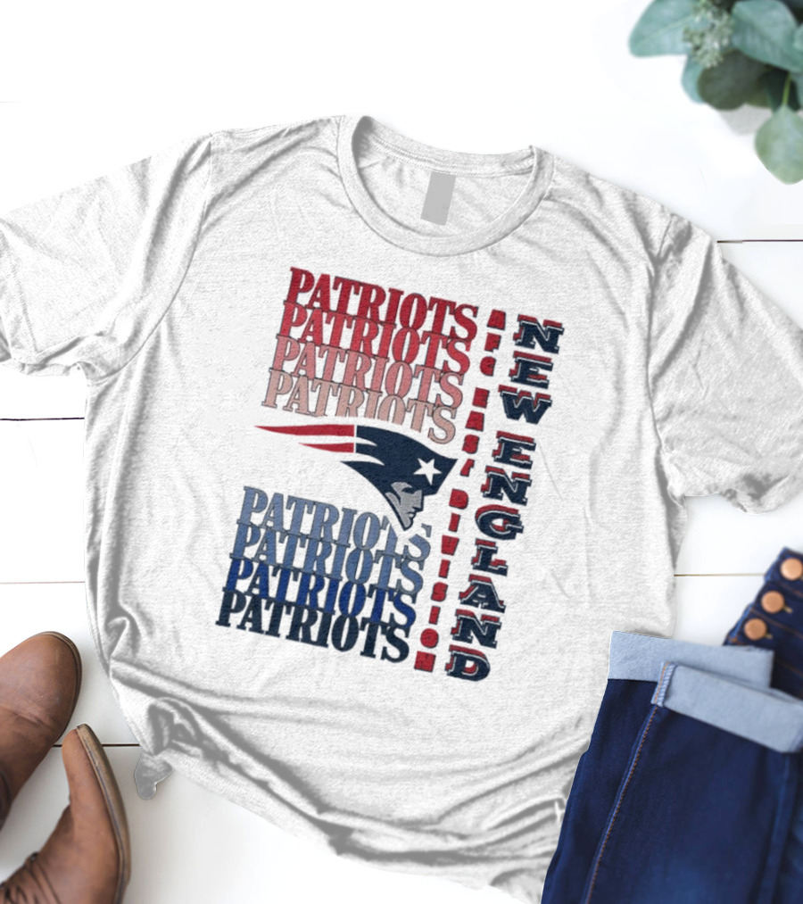 Patriots New England AFC East Division Football Team T-Shirt