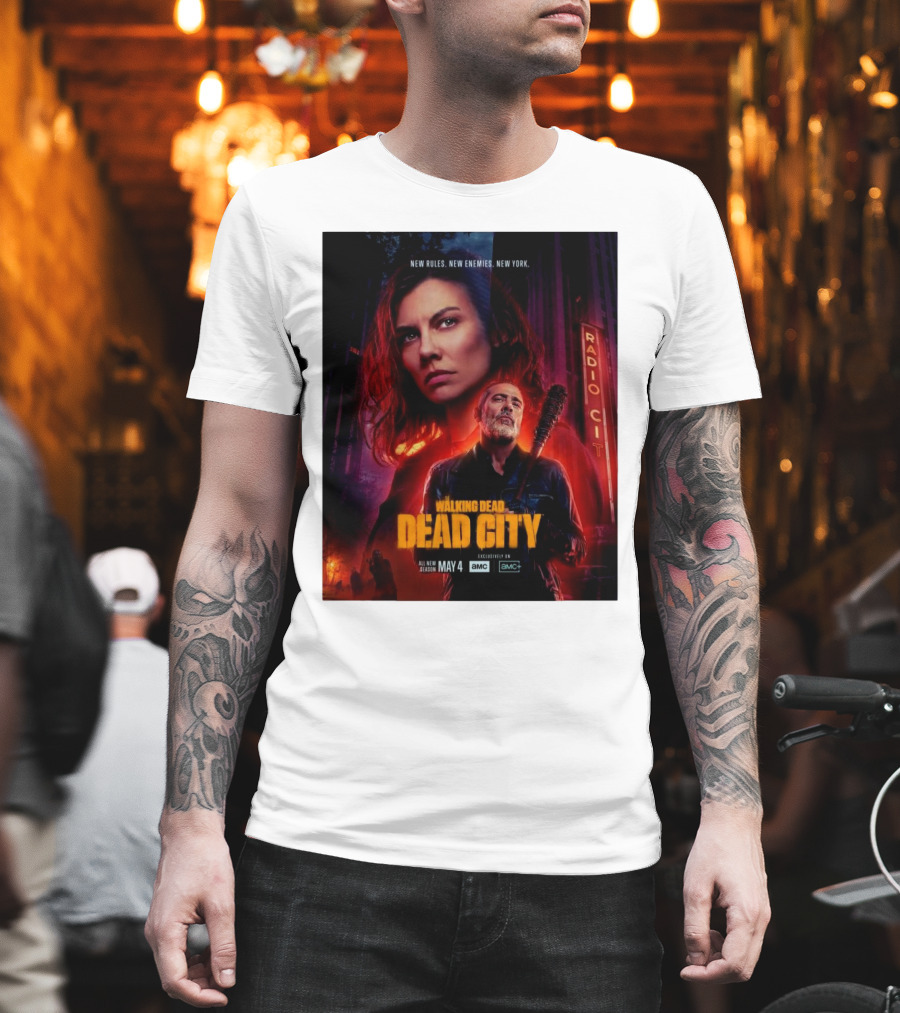 New Rules New Enemies New York The Walking Dead Dead City All New Season May 4 T-Shirt
