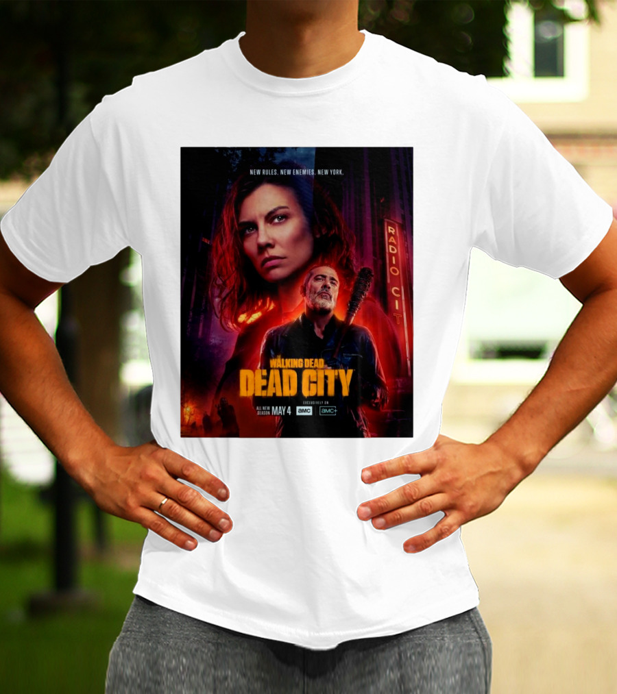 New Rules New Enemies New York The Walking Dead Dead City All New Season May 4 T-Shirt