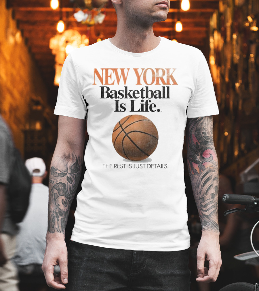 New York Basketball Is Life NYC BIL T-Shirt