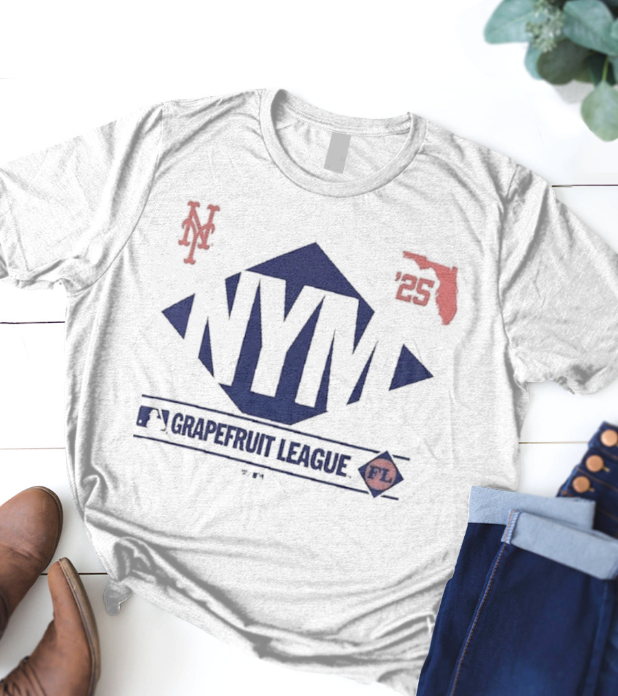 New York Mets NYM 2025 Florida Grapefruit League FL T-Shirt