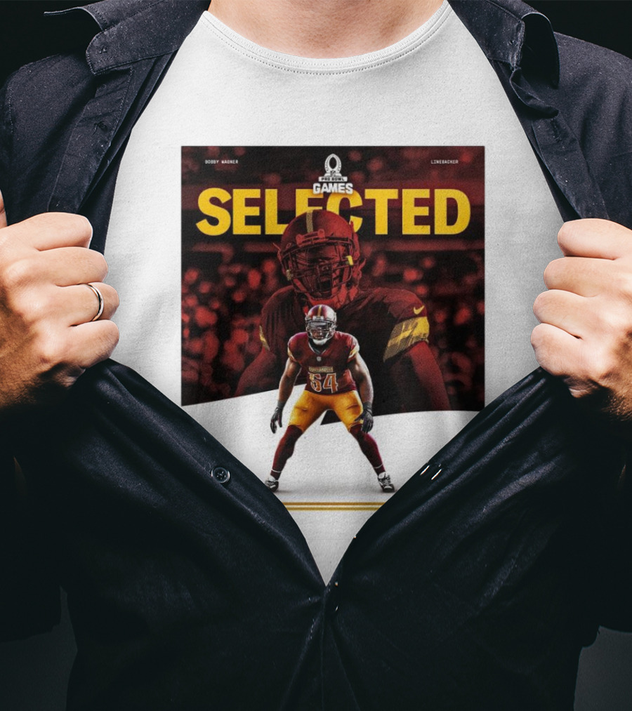 Pro Bowl Games 2025 Bobby Wagner Selected Linebacker Washington Commanders Orlando Florida T-Shirt