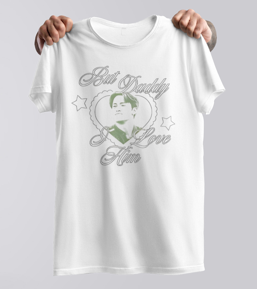 "Nick Connor But Daddy I Love Him Heart Stars" T-Shirt