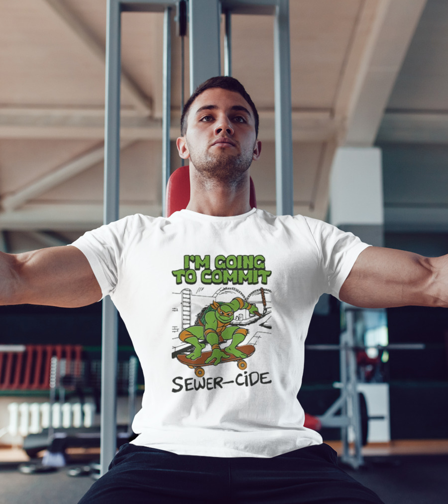 Ninja Turtles I’m Going To Commit Sewer-Side T-Shirt