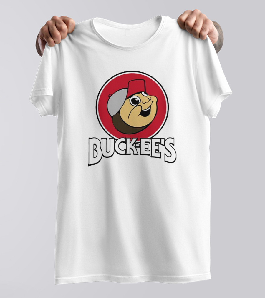 Ohio State Buckeyes Buc-ee's Beavers Retro Illustration T-Shirt