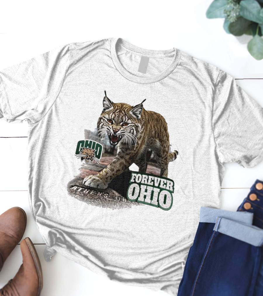 Ohio Bobcat Athens Walk Forever Ohio T-Shirt