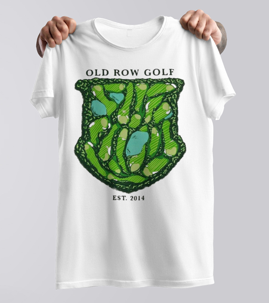 Old Row Golf Course Pigment Dyed T-Shirt