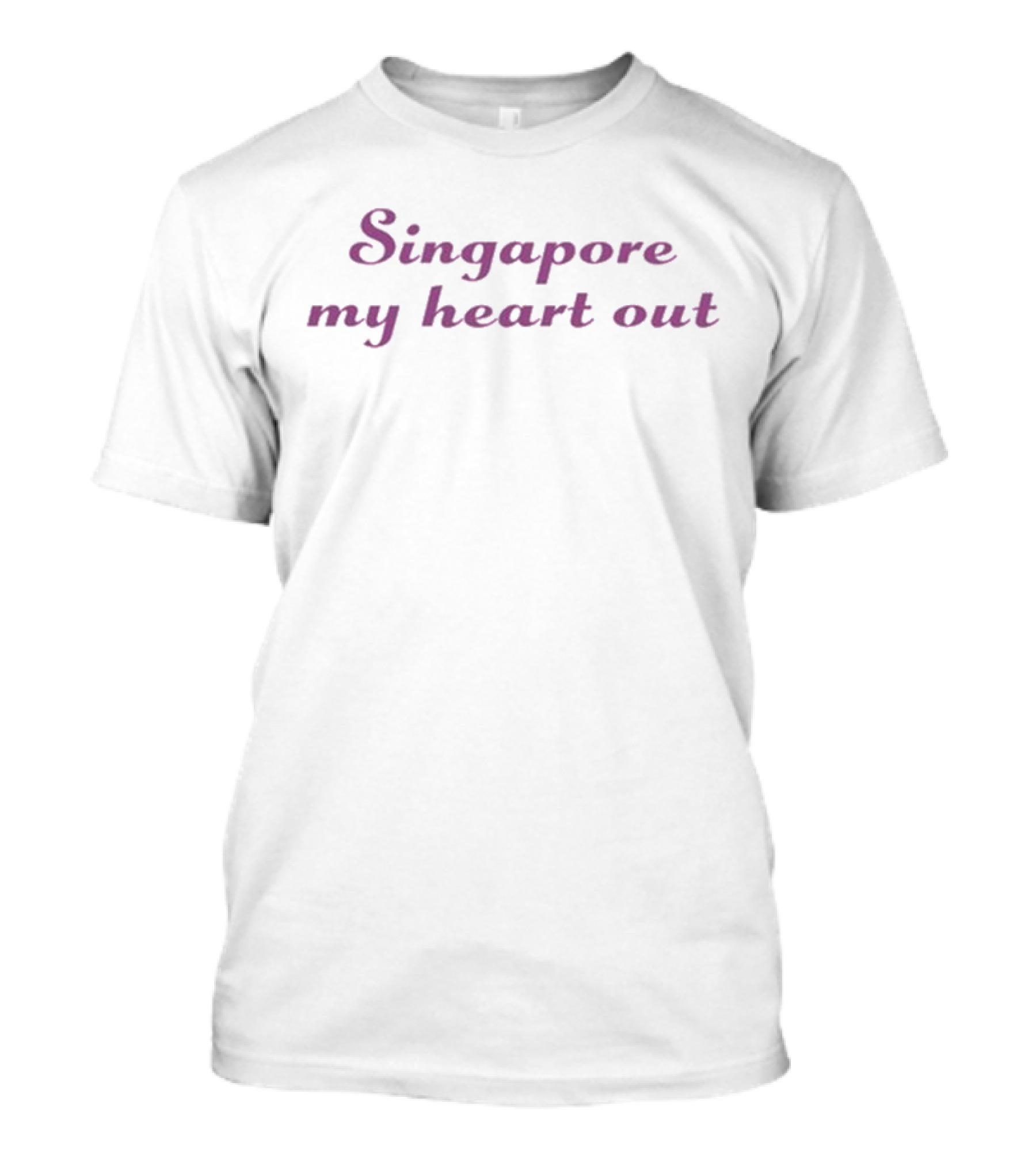 Olivia Rodrigo Wearing Singapore My Heart Out T-Shirt