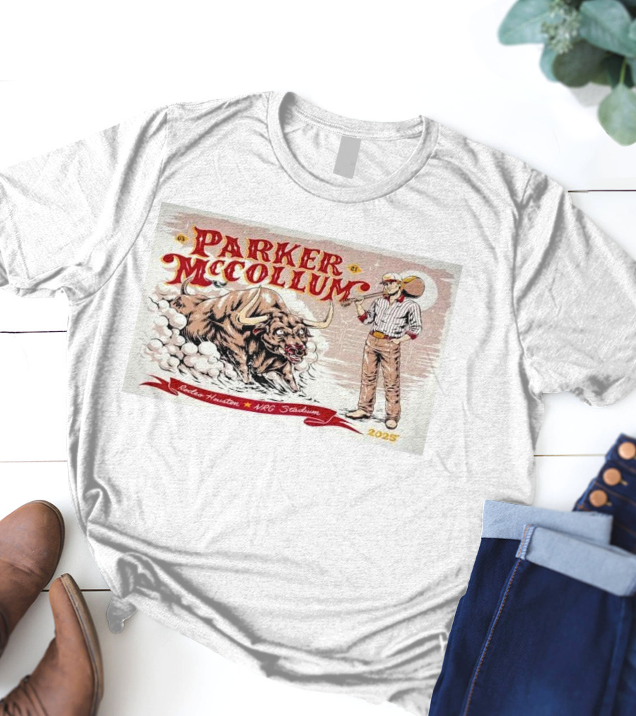 Parker McCollum Rodeo Houston NRG Stadium 2025 T-Shirt
