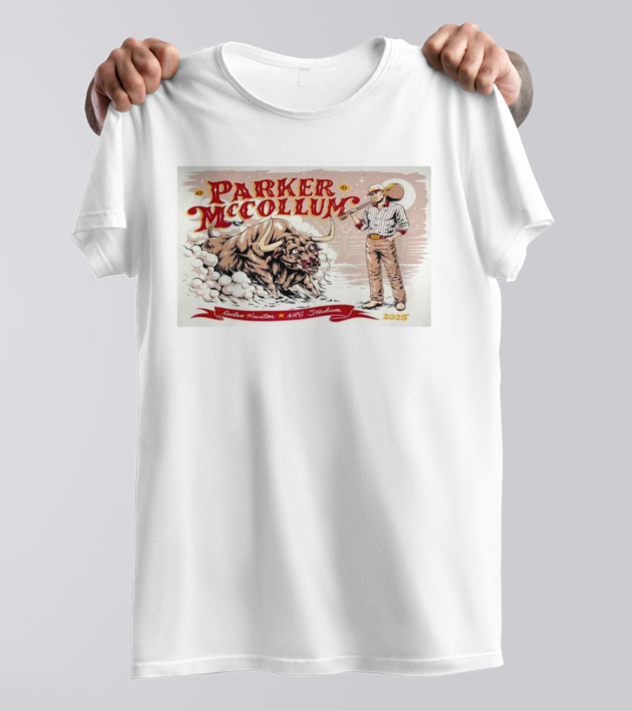 Parker McCollum Rodeo Houston NRG Stadium 2025 T-Shirt