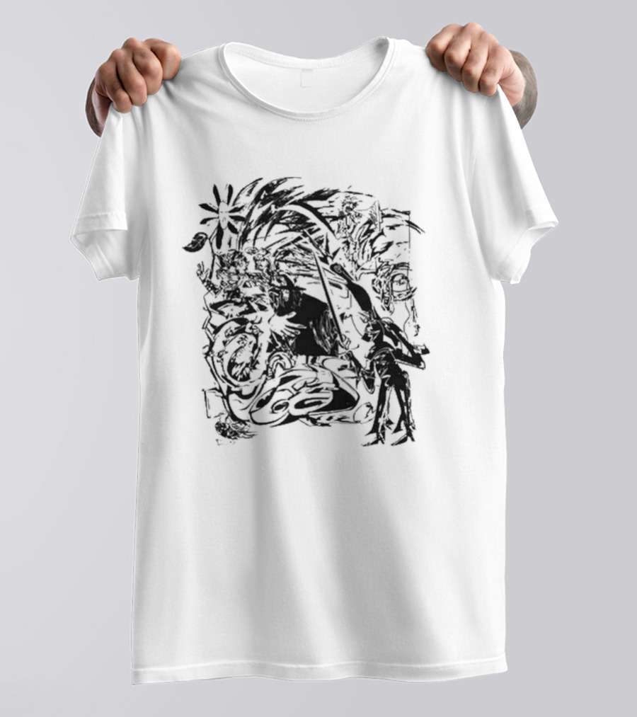 Osees Total Control Psychedelic Skeletons And Botanicals T-Shirt