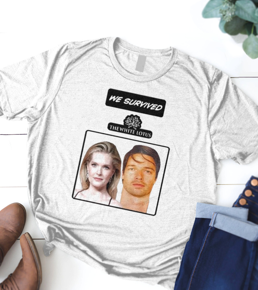 We Survived The White Lotus Patrick Schwarzenegger T-Shirt