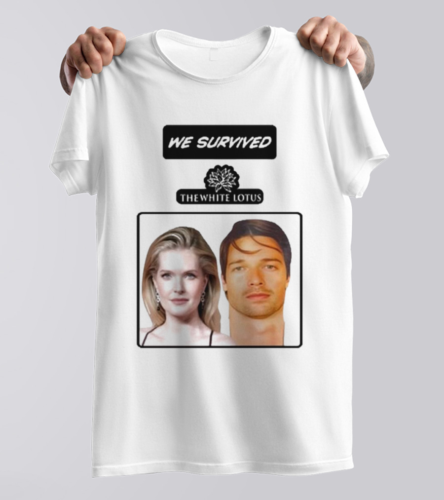 We Survived The White Lotus Patrick Schwarzenegger T-Shirt