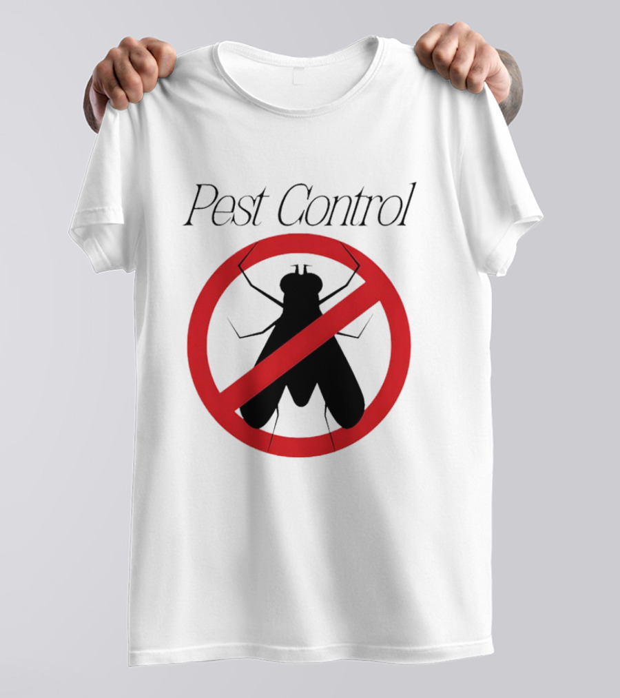 Ghostbusters Pest Control Logo Design T-Shirt