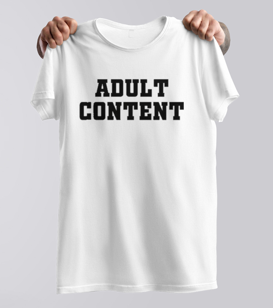 Pedro Pascal Adult Content T-Shirt