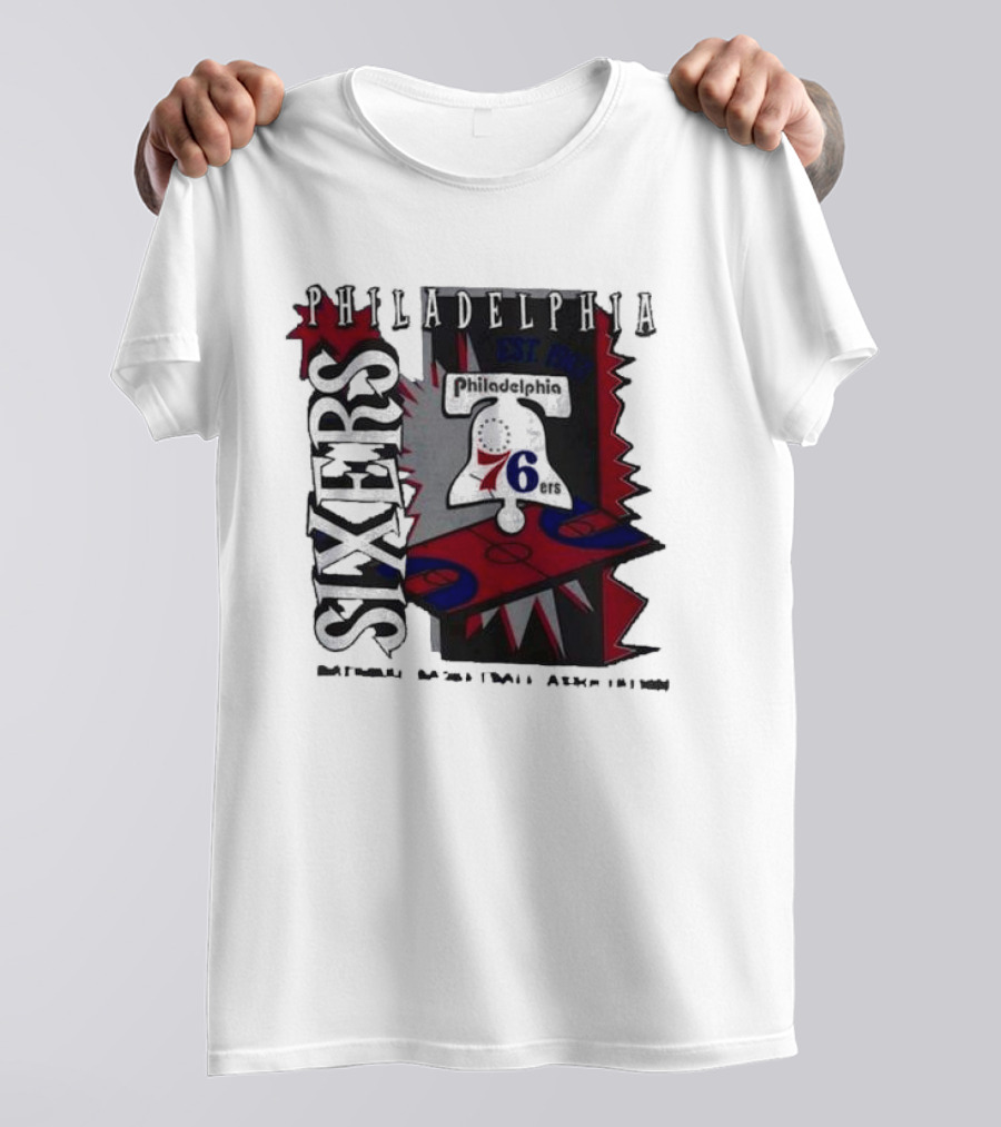 Philadelphia Sixers 1776 Basketball Association T-Shirt