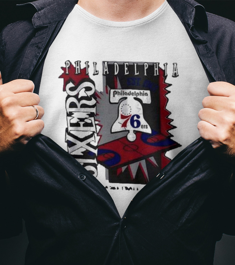Philadelphia Sixers 1776 Basketball Association T-Shirt