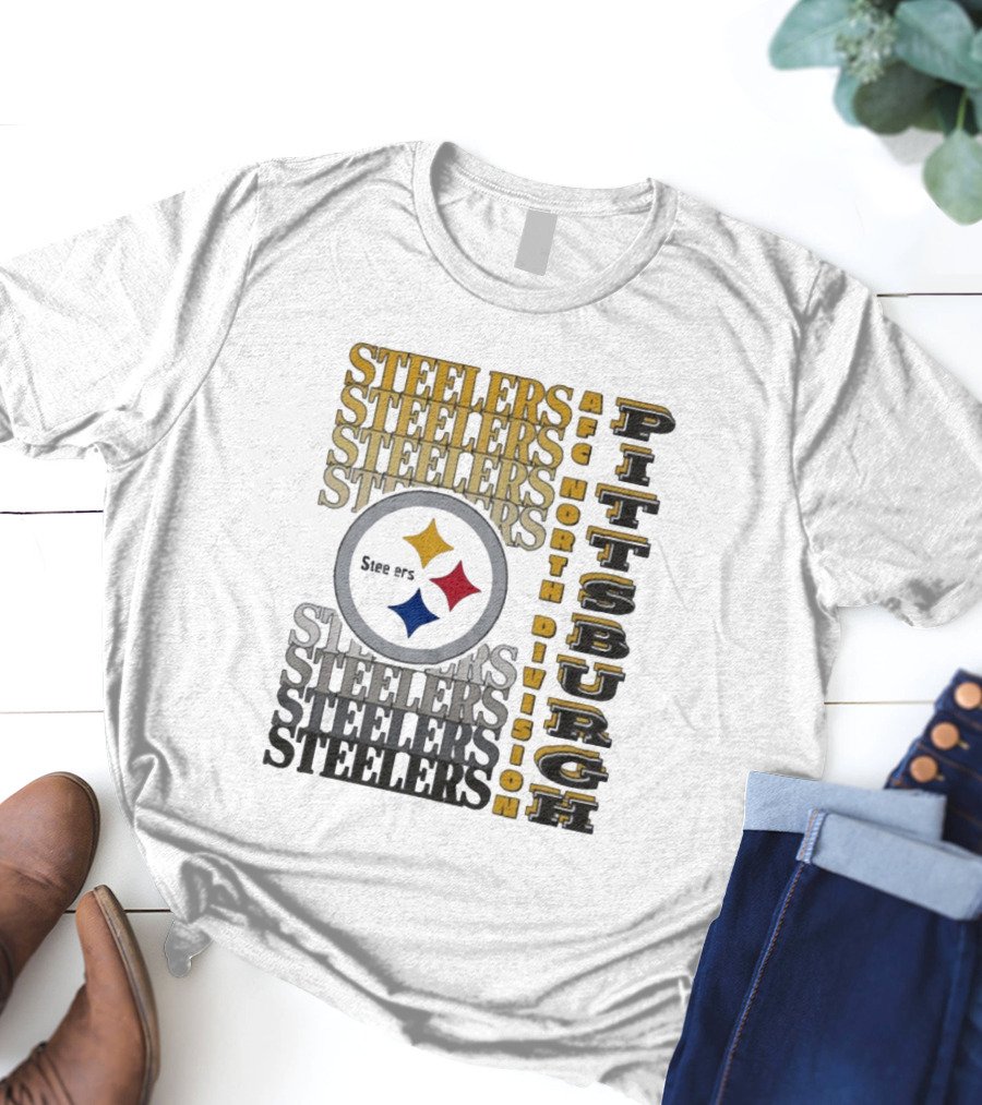 Pittsburgh Steelers AFC North Division See Us T-Shirt