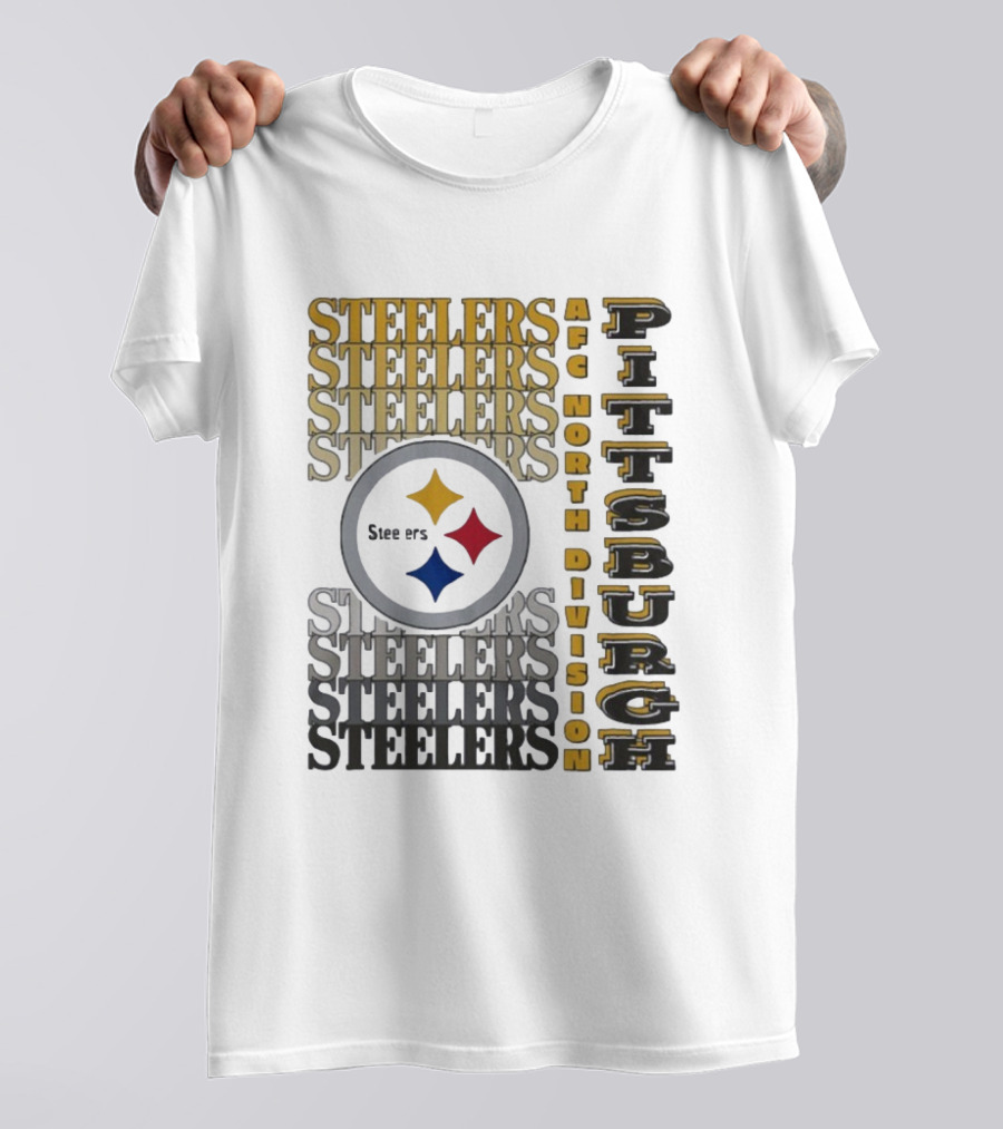 Pittsburgh Steelers AFC North Division See Us T-Shirt